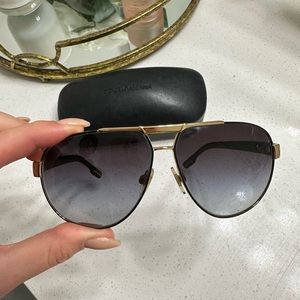 Dolce & Gabbana Black Aviators